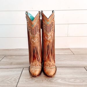 Fringe Corral Boots